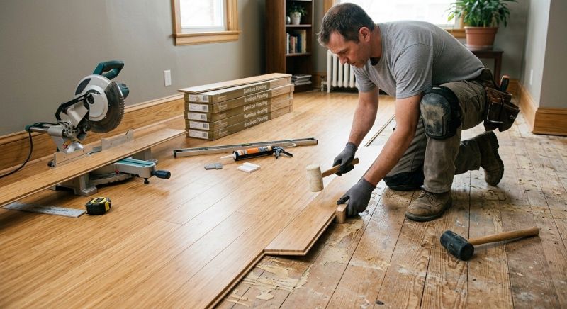 Bamboo Flooring Installation in Snellville, GA