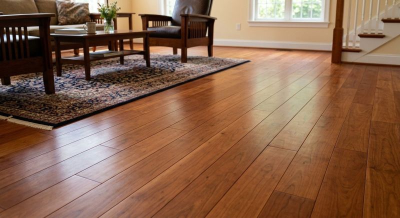 Cherry Floor Installation in Covington, GA