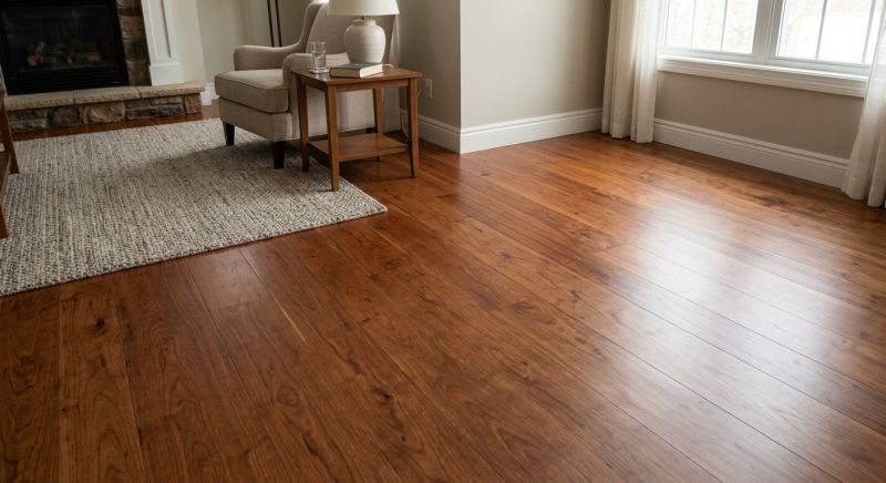 Cherry Floor Installation in Hoschton, GA