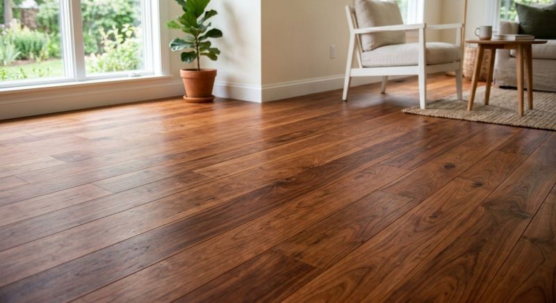 Cherry Floor Installation in Suwanee, GA