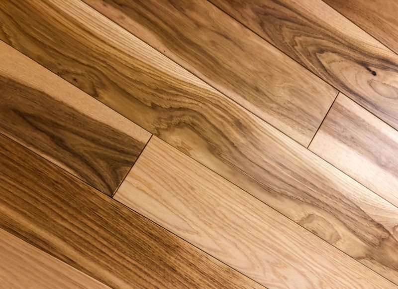 Dark Wood Floor Installation in Snellville, GA