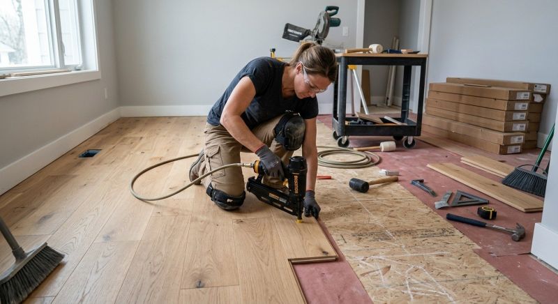 Hardwood Floor Installation in Bethlehem, GA
