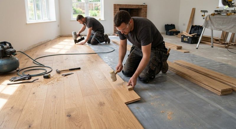 Hardwood Floor Installation in Ellenwood, GA