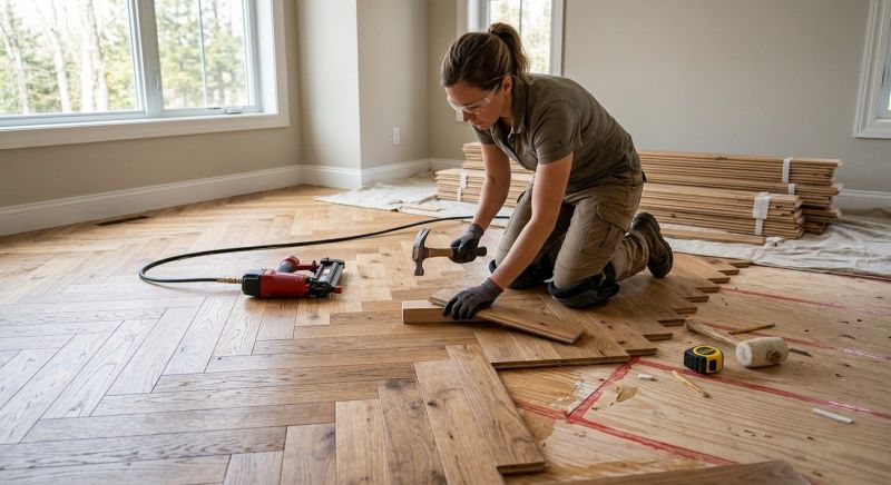 Hardwood Floor Installation in Stone Mountain, GA