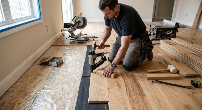 Hardwood Floor Installation in Winder, GA