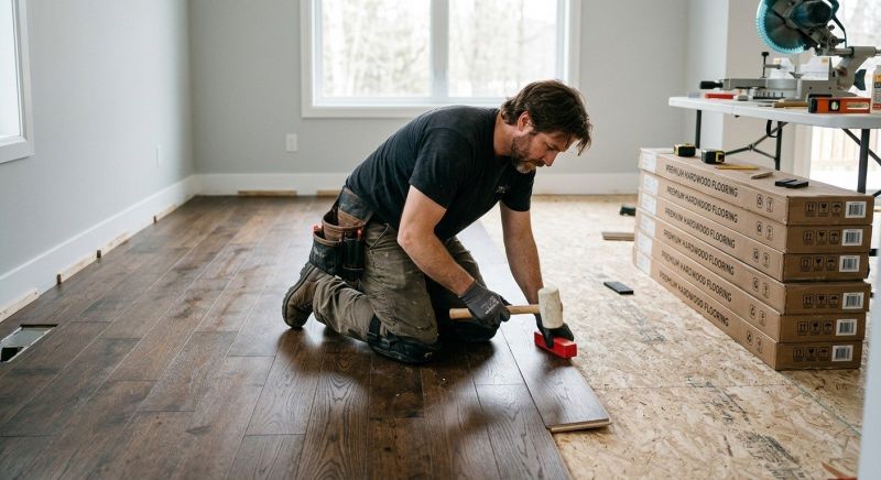 Hardwood Floor Installation in Winder, GA
