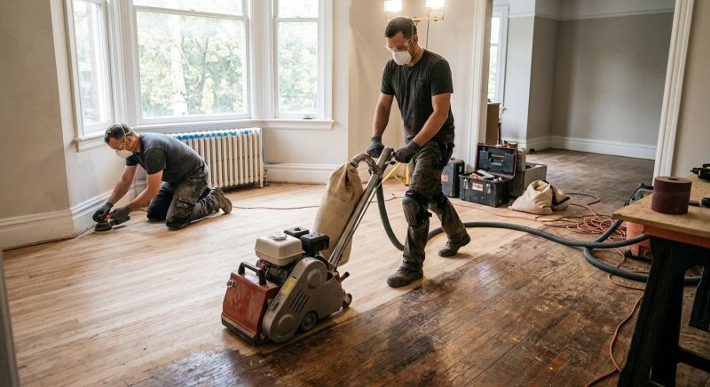 Hardwood Floor Renovation in Snellville, GA