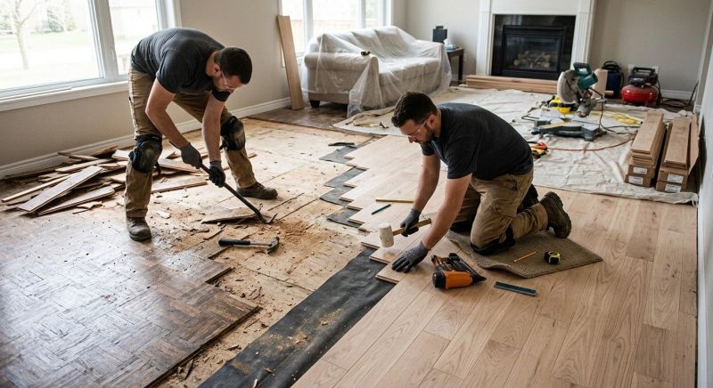 Hardwood Replacement in Buford, GA