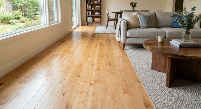 Maple Flooring Installation in Bethlehem, GA