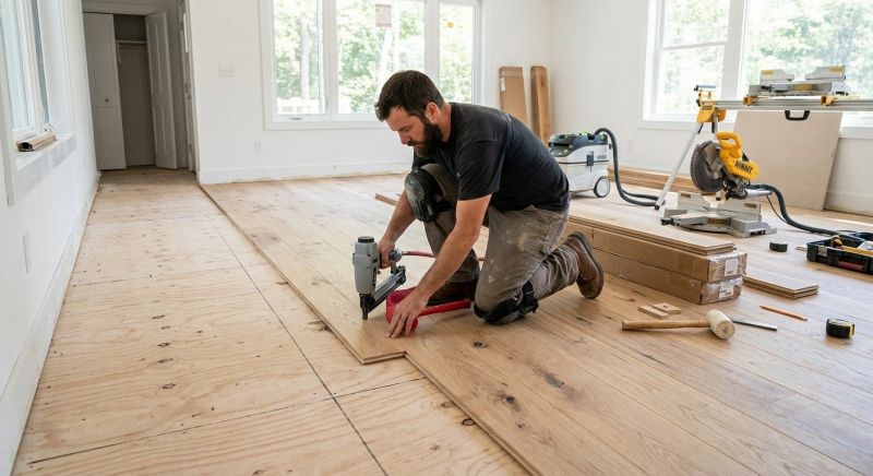 Oak Floor Installation in Duluth, GA