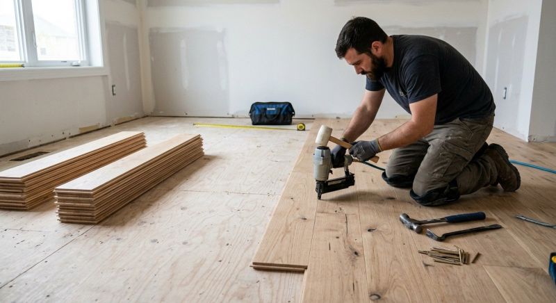 Oak Floor Installation in Henry County, GA