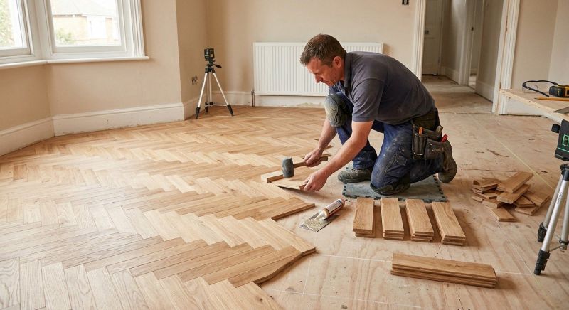 Parquet Flooring Installation in Snellville, GA