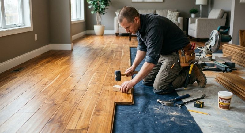 Teak Flooring Installation in Snellville, GA