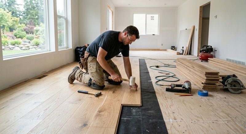 Teak Flooring Installation in Snellville, GA
