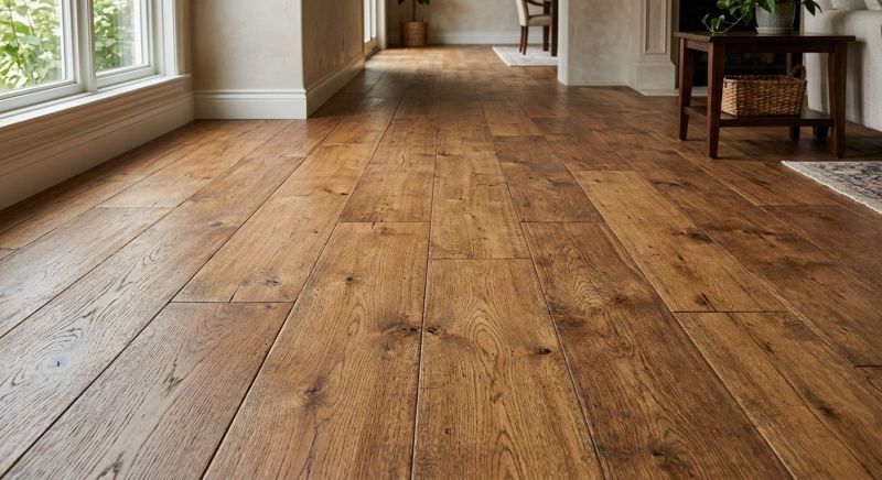 Wide Plank Floor Installation in Snellville, GA