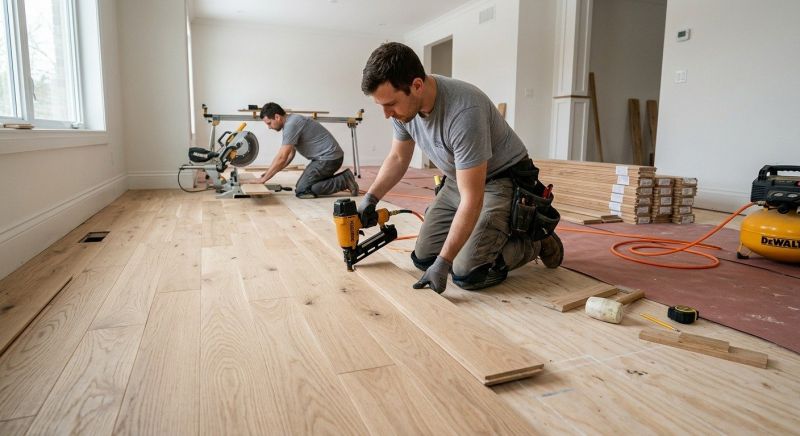 Wood Floor Replacement in Flowery Branch, GA