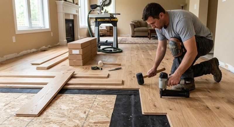 Wood Flooring Installation in Ellenwood, GA